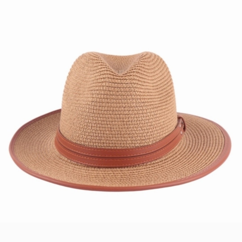 🔴SOLD🔴PANAMA BRIM HAT -NEW - Picture 1 of 4